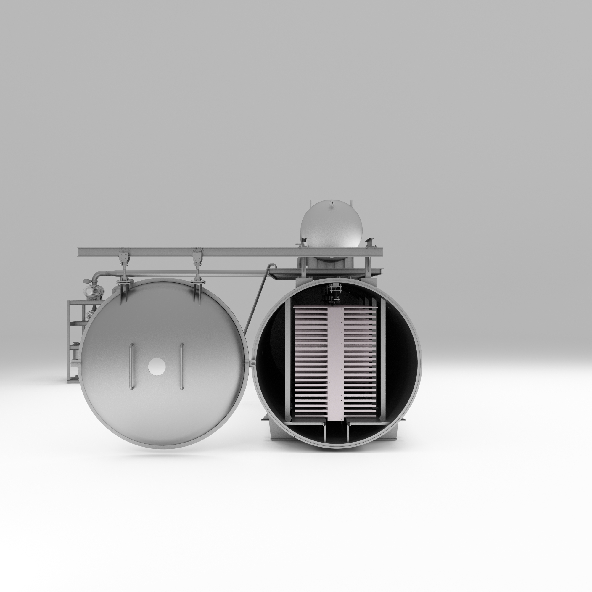 Grootschalige vriesdroogmachine voor voedsel