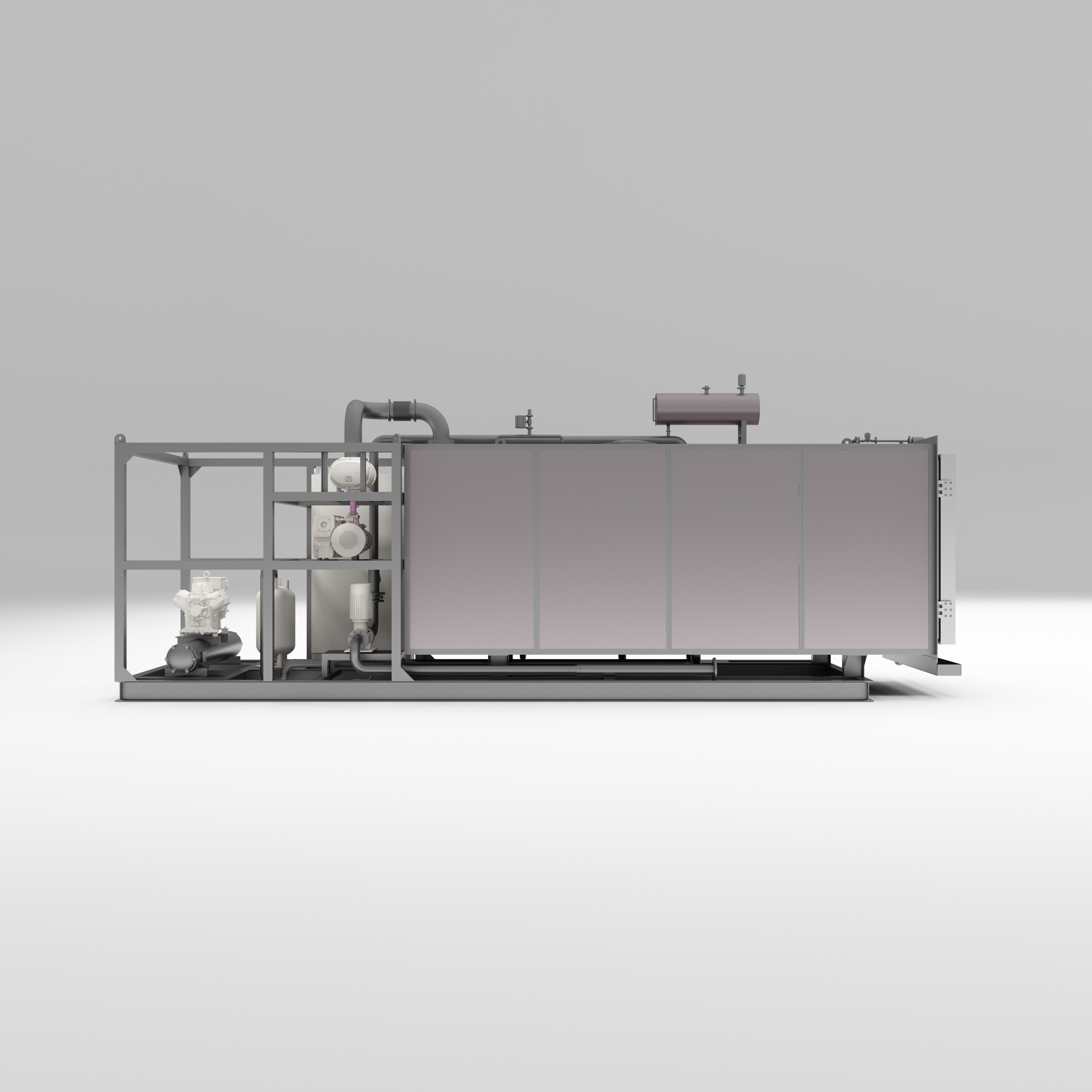 Vacuümlyofilisator van 30 m² – fabrieksvriesdroogapparatuur